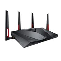Asus Wireless Router Gigabit Ethernet Dual-Band (2.4 Ghz /, RT-AC88U - thumbnail