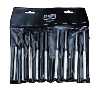 Bahco Doorslagenset | zeskantschacht - 9-delig - in kunststof houder - 3734NS/9