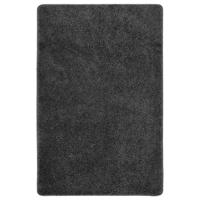Vloerkleed shaggy anti-slip 200x290 cm donkergrijs - thumbnail
