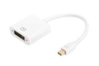 Mini DisplayPort naar DVI-Adapter Digitus AK-340406-001-W Wit Zwart - thumbnail