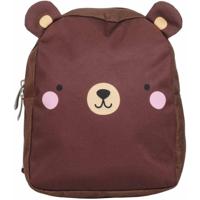 A Little Lovely Company rugzak Beer junior 5,5 liter polyester bruin - thumbnail