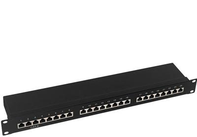LogiLink NP0055 patch paneel 24 poorten rack mountable