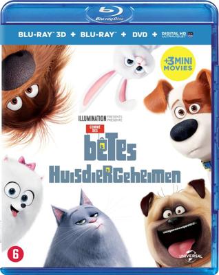 The Secret Life of Pets/Huisdiergeheimen (Bluray + DVD) The Secret Life of Pets/Huisdiergeheimen (Bluray + DVD)
