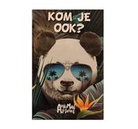 Animal Planet Uitnodigingen panda, 6st. - thumbnail