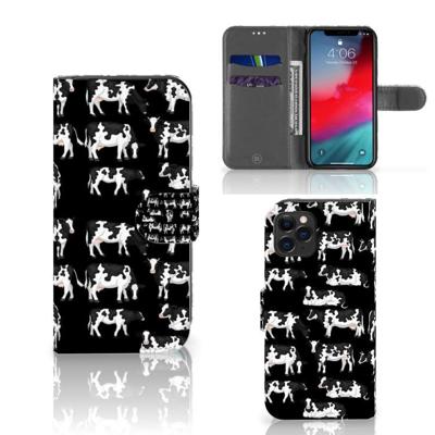 Apple iPhone 11 Pro | Telefoonhoesje | Met pasjeshouder | Koetjes
