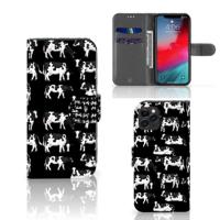 Apple iPhone 11 Pro | Telefoonhoesje | Met pasjeshouder | Koetjes - thumbnail