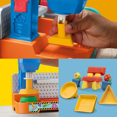 Play-Doh, Mijn kleine klusjesman boxset met boetseerklei - thumbnail