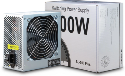 Inter-Tech SL-500 Plus PC-netvoeding 500 W ATX