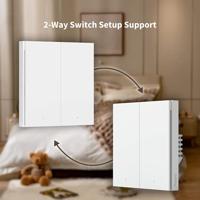 Aqara Draadloze wandschakelaar WRS-R02 Wit Apple HomeKit - thumbnail