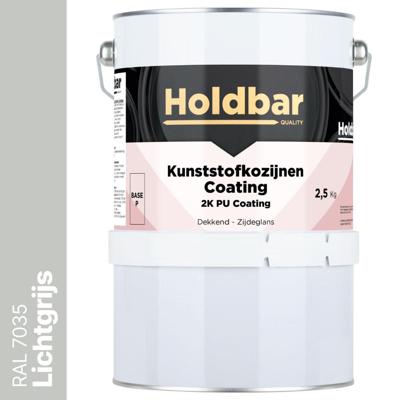Holdbar Kunststofkozijnen Coating Lichtgrijs (RAL 7035) 2,5 Kg Holdbar Kunststofkozijnen Coating Lichtgrijs (RAL 7035) 2,5 Kg