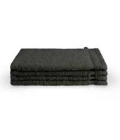 Byrklund Washand 16x21 cm 500gram Antraciet - 4 stuks - thumbnail