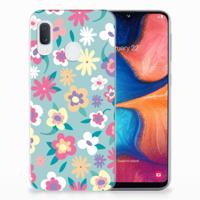 Samsung Galaxy A20e | TPU Case | Flower Power - thumbnail