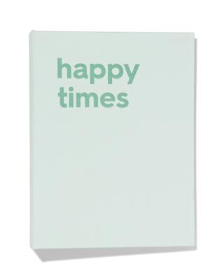 HEMA Fotoboek insteeketui 13x17 linnen groen