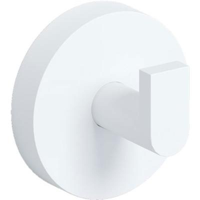 Clou Flat handdoekhaak 4.8x4.8cm 2 stuks Wit mat CL/09.02064.20