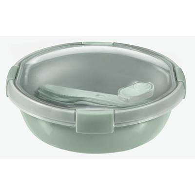 Curver smart to go eco lunchbox rond 1 liter + bestekset