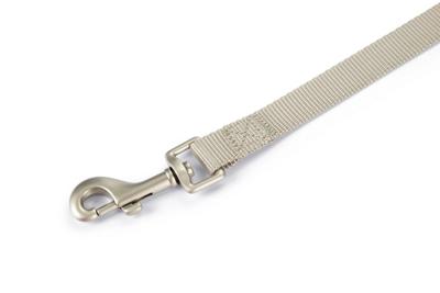 Hondenriem Uni 120cm x 20mm lichgrijs Hondenriem Uni 120cm x 20mm lichgrijs