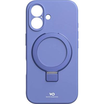 White Diamonds Cover Mag Urban Stand Case für Apple iPhone 16, Blau Backcover Apple iPhone 16 Blauw White Diamonds Cover Mag Urban Stand Case für Apple iPhone 16, Blau Backcover Apple iPhone 16 Blauw