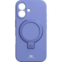 White Diamonds Cover Mag Urban Stand Case für Apple iPhone 16, Blau Backcover Apple iPhone 16 Blauw - thumbnail