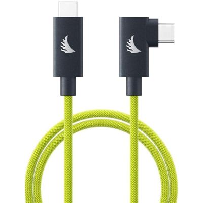 Angelbird USB-C 4.0 Solid Flex Cable Right-Angle Lime 1m