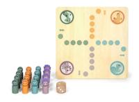 Small Foot - houten ludospel dino - thumbnail