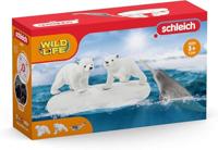 Schleich wild life ijsberen glijfeestje - thumbnail