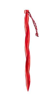 MSR Cyclone Stake Kit Haring Red