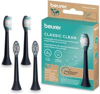 Beurer Bürstenköpfe Classic Clean 4 St. 10521 Reserve borstels Zwart - thumbnail