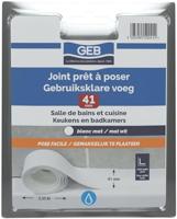 Kant-en-klare voeg - GEB - Breedte 41 mm x 3,35 m - Wit - thumbnail