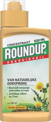 Roundup nc natuurlijk onkruidvrij concentraat 520 ml