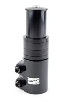 CONTEC stuurpen verhoger "heads-up" ct stem tube extension heads-up 1 1/8" black - thumbnail