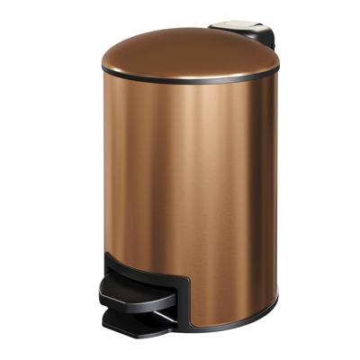 Brauer Pedaalemmer - 3 Liter - Koper Geborsteld