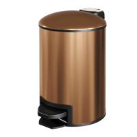 Brauer Pedaalemmer - 3 Liter - Koper Geborsteld - thumbnail