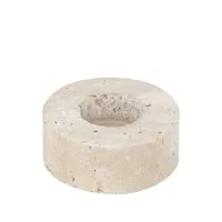 PTMD Kandelaar Jaqueleen Beige S 4cm - thumbnail