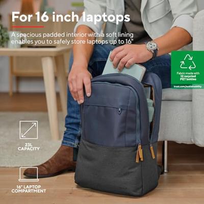 Trust Lisboa Rugzak van 16 Laptop tas Blauw - thumbnail