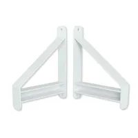 DX Plankdragerset DUO 200x160 mm wit - thumbnail