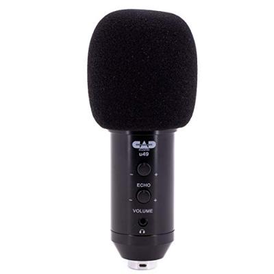 CAD Audio U49 - USB Side Address Studio Mic Spraakmicrofoon Incl. standaard