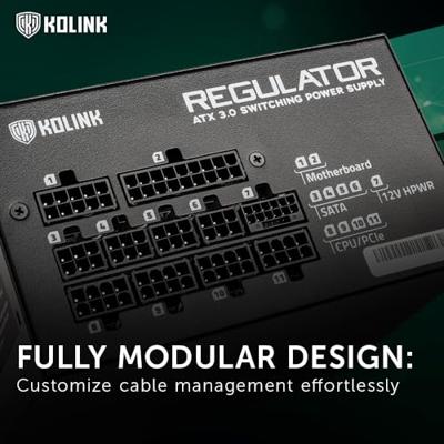 Kolink Regulator PC-netvoeding 1000 W ATX 80 Plus Gold