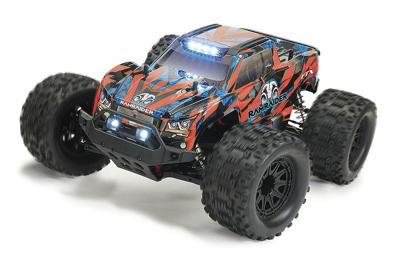 FTX 1/10 RamRaider Brushless MT 4WD RTR - Rood/Blauw FTX 1/10 RamRaider Brushless MT 4WD RTR - Rood/Blauw