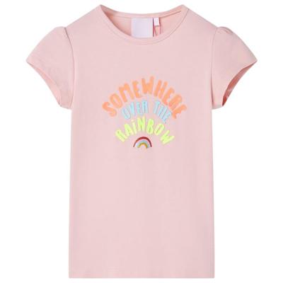 Kindershirt 140 lichtroze Kindershirt 140 lichtroze