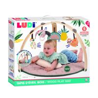 Leertapijt met houten boog LUDI. meerkleurig - thumbnail