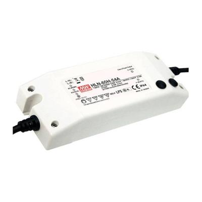 MEAN WELL HLN-60H-24A LED-driver, LED-transformator Constante spanning, Constante stroomsterkte 60 W 2.5 A 14.4 - 24 V/DC Dimbaar, PFC-schakeling, MEAN WELL HLN-60H-24A LED-driver, LED-transformator Constante spanning, Constante stroomsterkte 60 W 2.5 A 14.4 - 24 V/DC Dimbaar, PFC-schakeling,