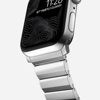 Nomad stainless steel Apple Watch 42mm / 44mm / 45mm / 49mm zilver - thumbnail