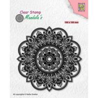 Nellie's Choice • mandala's clear stempel mandala fantasy flower - thumbnail