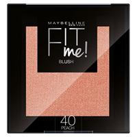 Maybelline Fit Me Blush - 40 Peach - Oranje - Natuurlijk Ogende Rouge - 4,5 gr. - thumbnail