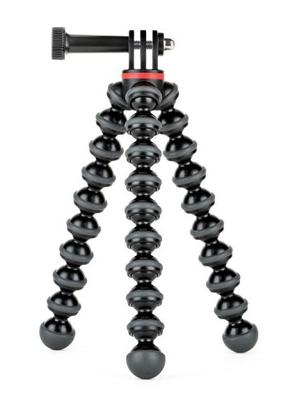 JOBY GorillaPod 500 Action, flexibel ministatief met gezamenlijke bevestiging voor GoPro, 360° en andere actiecamera's, maximale capaciteit 500 g, JB01516-BWW