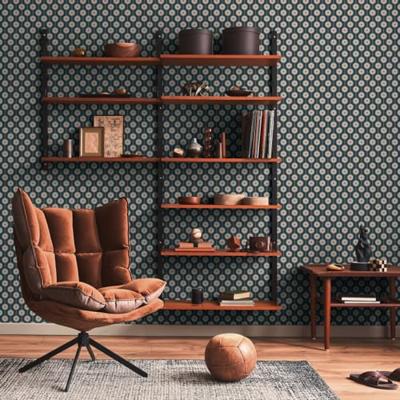 AS Creation Retro Chic - Blauw - Retro - 395371