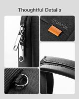 Inateck LB02014-15_BLACK laptoptas 40,6 cm (16 ) Aktetas Zwart - thumbnail