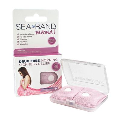 Sea Band Polsband zwangerschap roze 1 Paar Sea Band Polsband zwangerschap roze 1 Paar