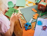 Creativ Company Fiskars kinderschaar met dierenmotief vis - 13cm - thumbnail