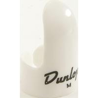 Dunlop White Plastic Fingerpick vingerplectrum medium - thumbnail